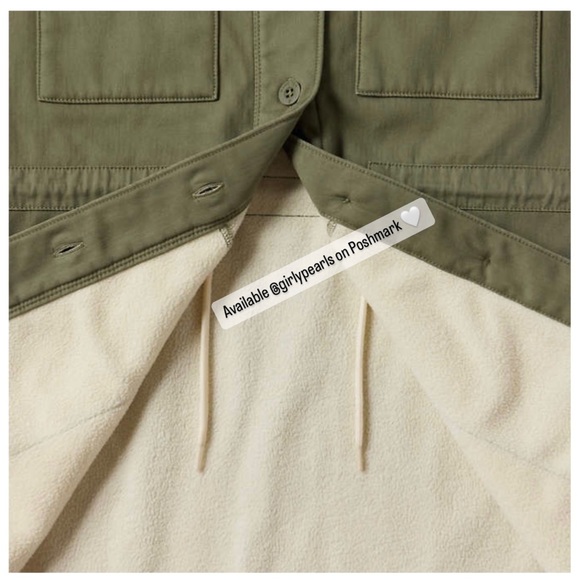 Hang Ten Ladies’ Green Utility Jacket NEW - Picture 6 of 13